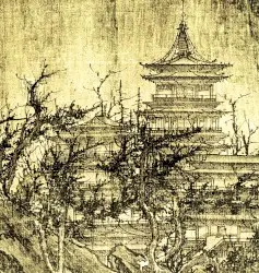On the Steps of the Temple by Tempel