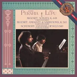 Mozart: Sonata, K. 448 / Schubert: Fantasia, op. 103, D. 940 by Mozart, Schubert; Murray Perahia, Radu Lupu