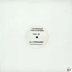 Unreleased Instrumentals, Vol.# 8 by DJ Premier