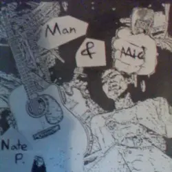 Man and (Rockband) Mic by Nate Boner