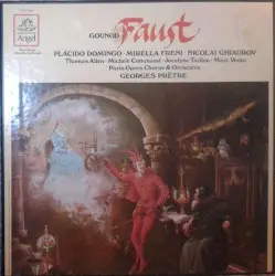 Faust by Charles Gounod; Plácido Domingo, Mirella Freni, Nicolaï Ghiaurov, Chœurs & Orchestre de l’Opéra National de Paris, Georges Prêtre