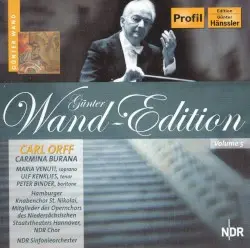 Günter-Wand-Edition, Volume 5 by Carl Orff; NDR Sinfonieorchester, Günter Wand