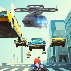 空飛ぶ車 by ラブ大阪