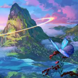 After the Rainbow by Living Room