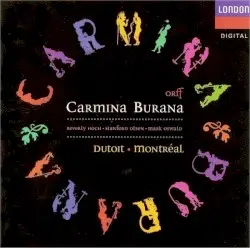 Carmina Burana by Orff; Beverly Hoch, Stanford Olsen, Mark Oswald, Dutoit, Montréal