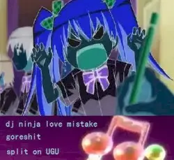 Split on UGU by Goreshit & DJ Ninja Love Mistake