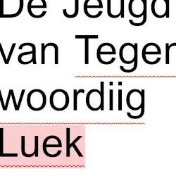 Luek by De Jeugd van Tegenwoordig