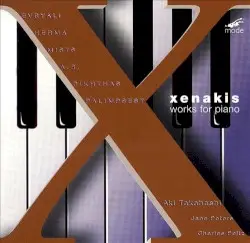 Works for Piano by Xenakis; Aki Takahashi, Jane Peters, Charles Peltz