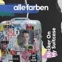 Sticker on My Suitcase by Alle Farben