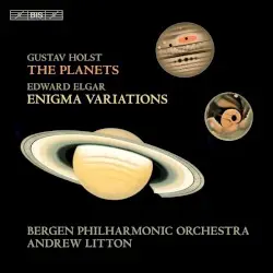 Holst: The Planets / Elgar: Enigma Variations by Gustav Holst, Edward Elgar; Bergen Philharmonic Orchestra, Andrew Litton