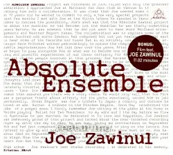 Absolute Zawinul by Absolute Ensemble feat. Joe Zawinul