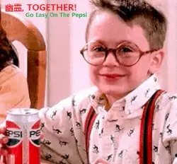 Go Easy On The Pepsi by 幽霊, T O G E T H E R!