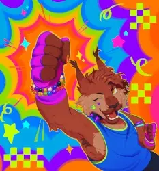 GYNX AND THE POWER OF PLUR by Gynx