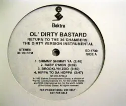 Return to the 36 Chambers: The Dirty Version Instrumentals by Ol’ Dirty Bastard
