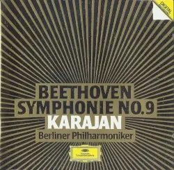Symphonie no. 9 by Beethoven; Berliner Philharmoniker, Herbert von Karajan