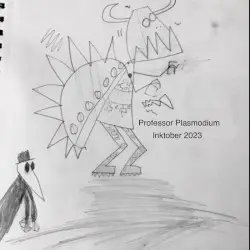 Inktober 2023 by Professor Plasmodium
