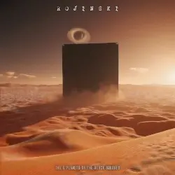 The 5 Planets of the Black Squares by Rojinski