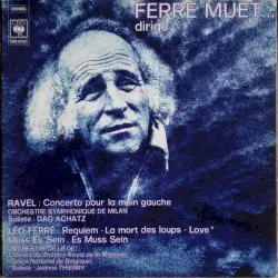 Ferré muet… dirige by Léo Ferré