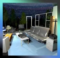 Mystic Rhythms & Blue Evening Glass by Finlii