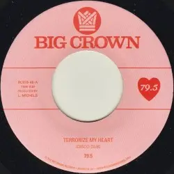 Terrorize My Heart (Disco Dub) b/w Tall Black Guy Bounce Remix by 79.5