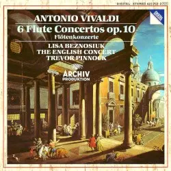 6 Flute Concertos op. 10 by Antonio Vivaldi; The English Concert, Trevor Pinnock, Lisa Beznosiuk