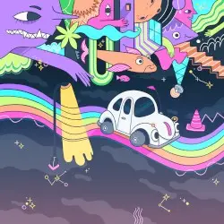 Rainbow Road by Patricia Taxxon