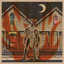 Flaming Home by Amphibian Man
