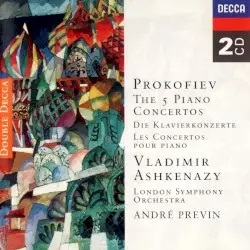 The 5 Piano Concertos by Prokofiev; Vladimir Ashkenazy, London Symphony Orchestra, André Previn
