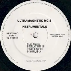 Instrumentals by Ultramagnetic MC’s