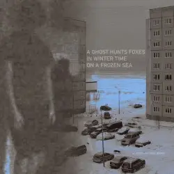 A GHOST HUNTS FOXES IN WINTER TIME ON A FROZEN SEA by Rooms Without Doors