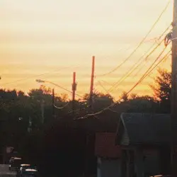 sunset blush by Sadness
