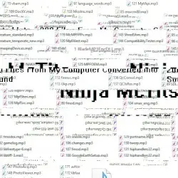 200 Files From My Computer Converted Into Sound by Ninja McTits