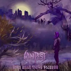 Dark Arms Reach Skyward With Bone White Fingers by Anna Pest