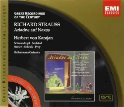 Ariadne auf Naxos by Richard Strauss; Schwarzkopf, Seefried, Streich, Schock, Prey, Philharmonia Orchestra, Herbert von Karajan