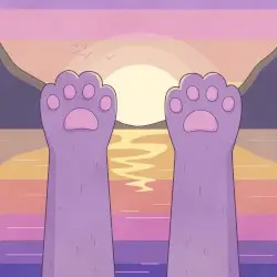 Just Relax by Purrple Cat