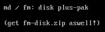 disk plus-pak by md