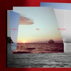 Crashing Waves Dance to the Rhythm Set by the Broadcast Journalist Revealing the Tragedies of the Day by Charbel Haber, Nicolás Jaar and Sary Moussa