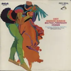 Carmina Burana by Carl Orff; Boston Symphony Orchestra, Ozawa, Evelyn Mandac, Stanley Kolk, Sherrill Milnes, New England Conservatory Chorus, New England Conservatory Children’s Chorus