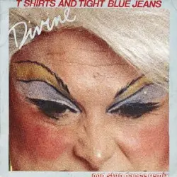 T-Shirts and Tight Blue Jeans by Divine