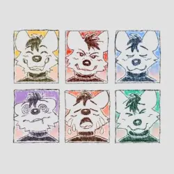 all these faces by GABUISLOST
