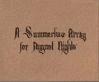 A Summerhaze Array for August Nights by Procer Veneficus