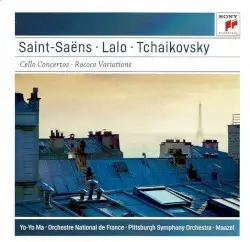 Cello Concertos / Rococo Variations by Saint‐Saëns, Lalo, Tchaikovsky; Yo‐Yo Ma, Orchestre national de France / Pittsburgh Symphony Orchestra, Lorin Maazel