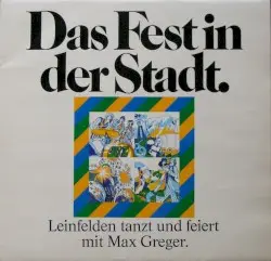 Das Fest in der Stadt (Tanz Party) by Max Greger Und Sein Großes Tanzturnier-Orchester