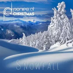 Snowfall by Ponies at Dawn