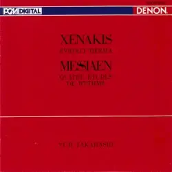 Xenakis: Evryali / Herma / Messiaen: Quatre études de rythme by Iannis Xenakis, Olivier Messiaen; Yuji Takahashi