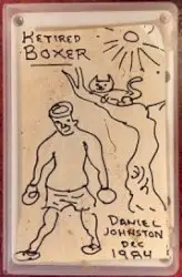 Retired Boxer by Daniel Johnston