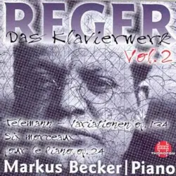 Das Klavierwerk, Volume 2 by Max Reger; Markus Becker