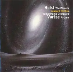 Holst: The Planets / Varèse: Arcana by Gustav Holst, Edgard Varèse; Philharmonia Orchestra, Leonard Slatkin