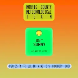 MCMT Goes to the Jersey Shore by Morris County Meteorological Team