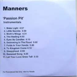 Manners by Passion Pit